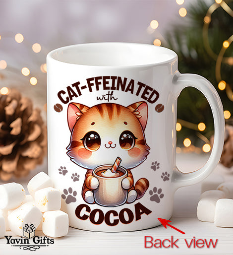 Cozy Cat Cocoa Mug