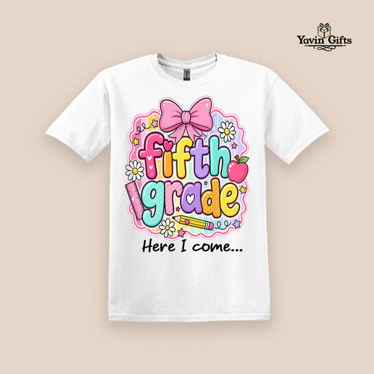 Fifth Grade Back to School T-Shirt