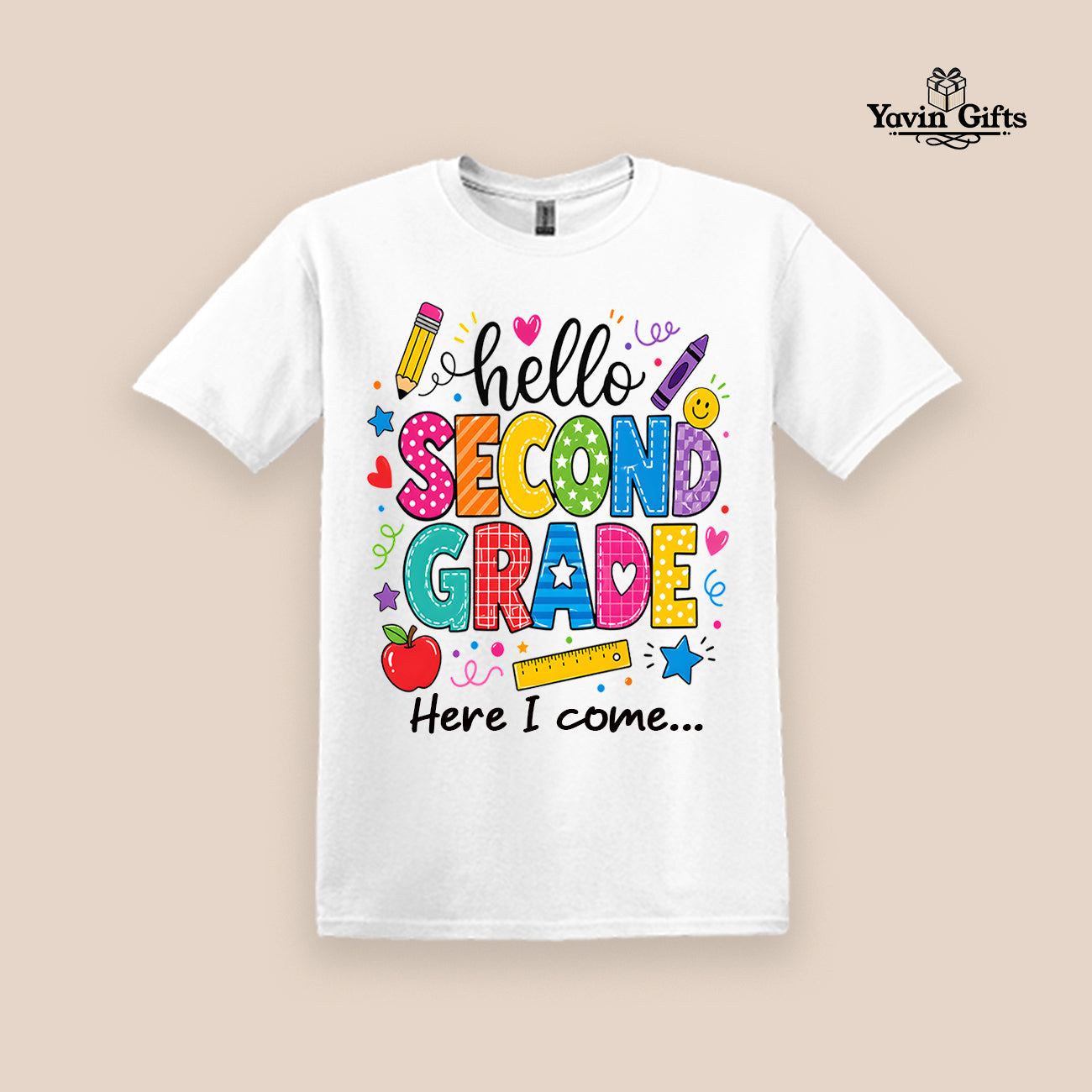 Second Grade Back to School T-Shirt