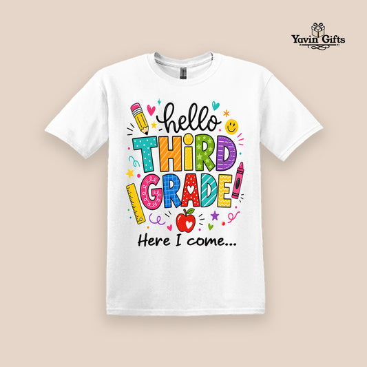 Third Grade Back to School T-Shirt