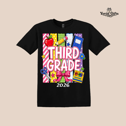 Back to School Shirt | Pre-K to Fourth Grade