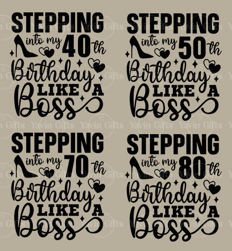 Stepping into (Age) Birthday like a Boss